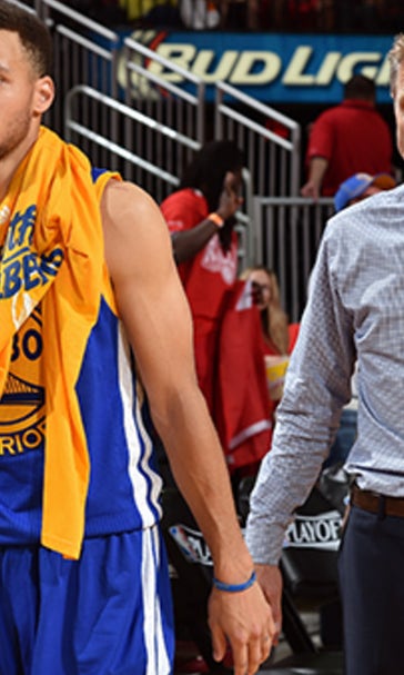 Steve Kerr rules Steph Curry out for Game 3 against Portland